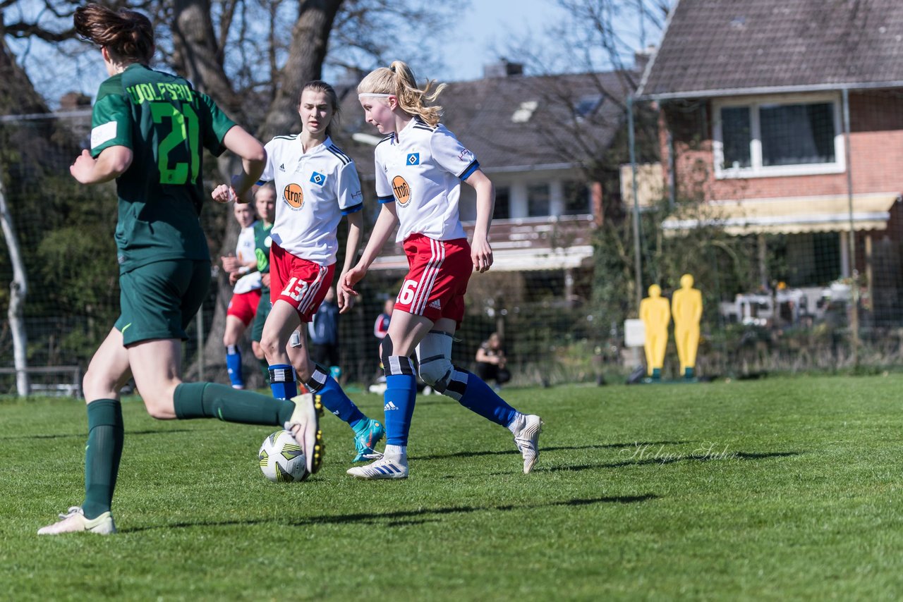 Bild 202 - wBJ Hamburger SV - WfL Wolfsburg : Ergebnis: 2:1